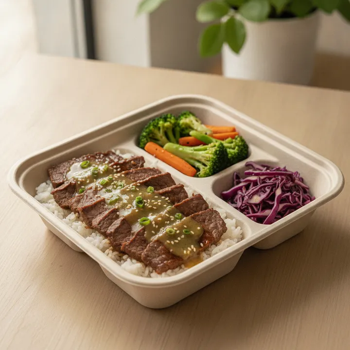 Teriyaki Beef & Rice