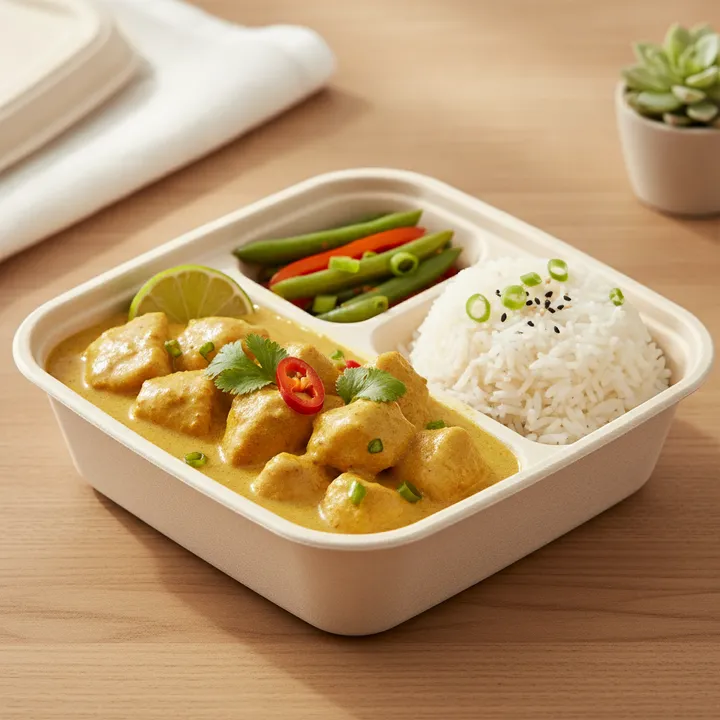 Coconut Curry Chicken & Rice