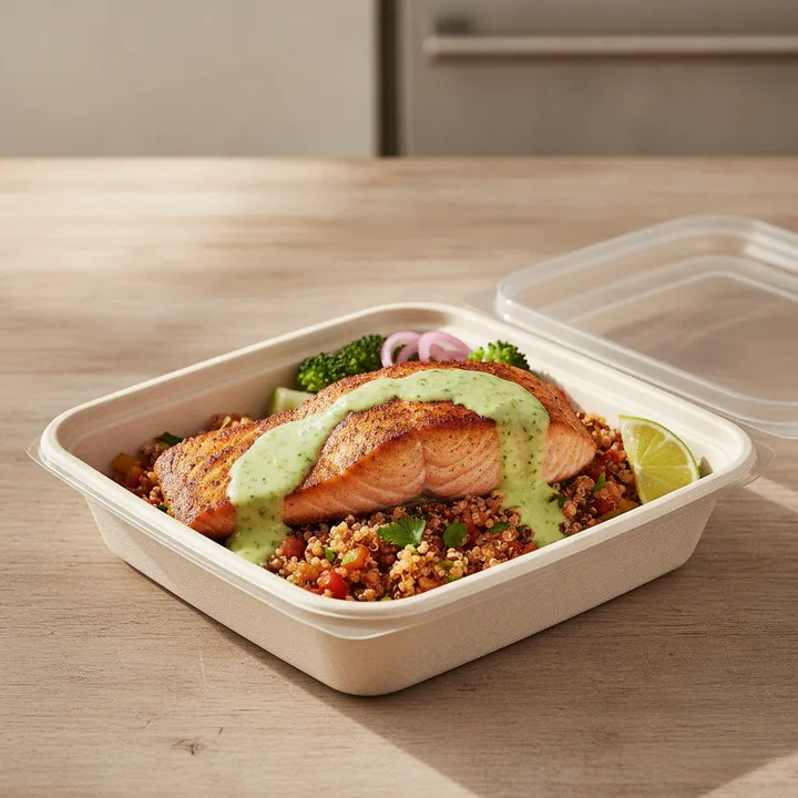 Cajun Salmon & Quinoa