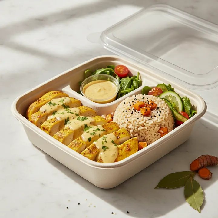 Turmeric Chicken & Brown Rice