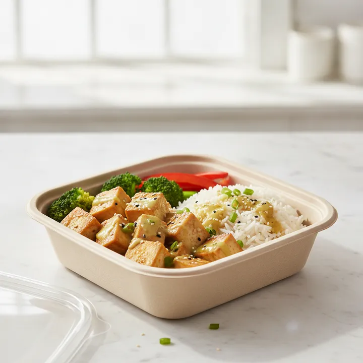 Ginger-Soy Tofu & Rice